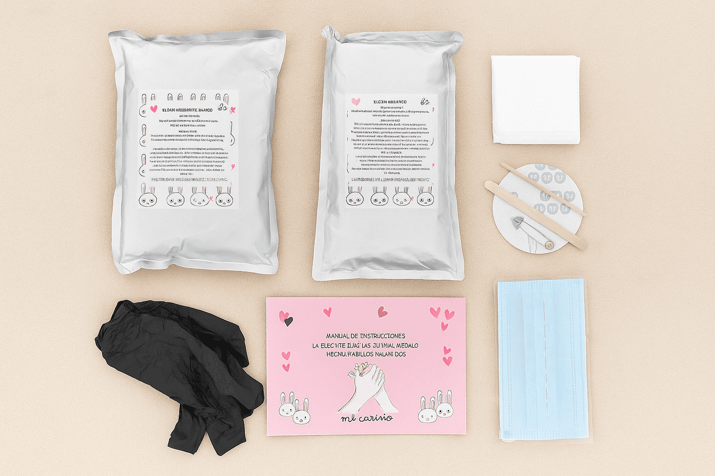 Manos de amor | Kit de escultura de manos