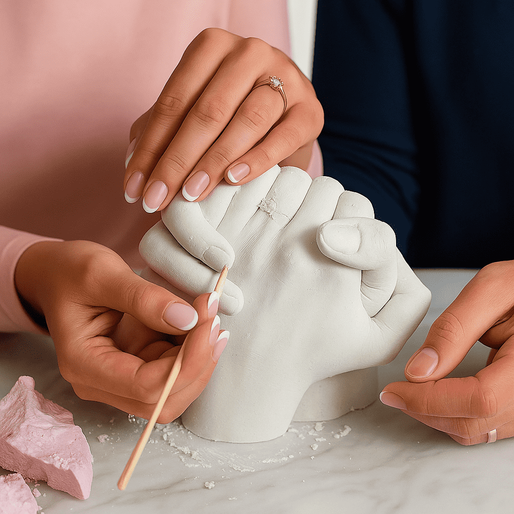 Manos de amor | Kit de escultura de manos