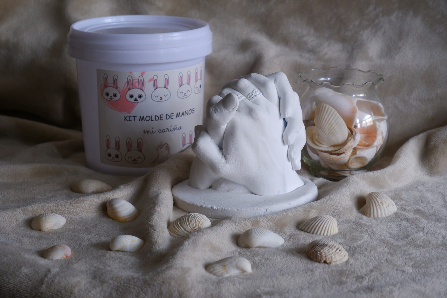 Manos de amor | Kit de escultura de manos